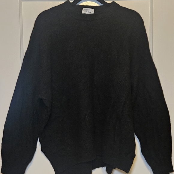 stockholm atelier Other - Stockholm Atelier Wool Blend Black Crewneck Sweater for Men